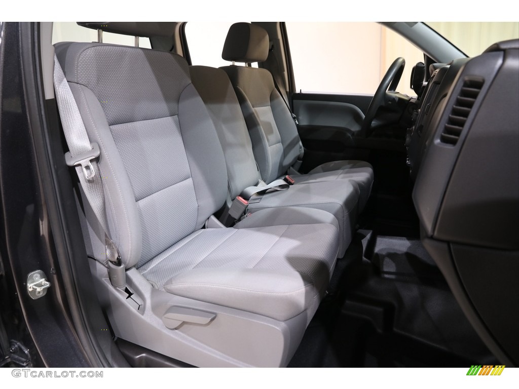 Dark Ash/Jet Black Interior 2016 Chevrolet Silverado 1500 WT Double Cab Photo #140175637