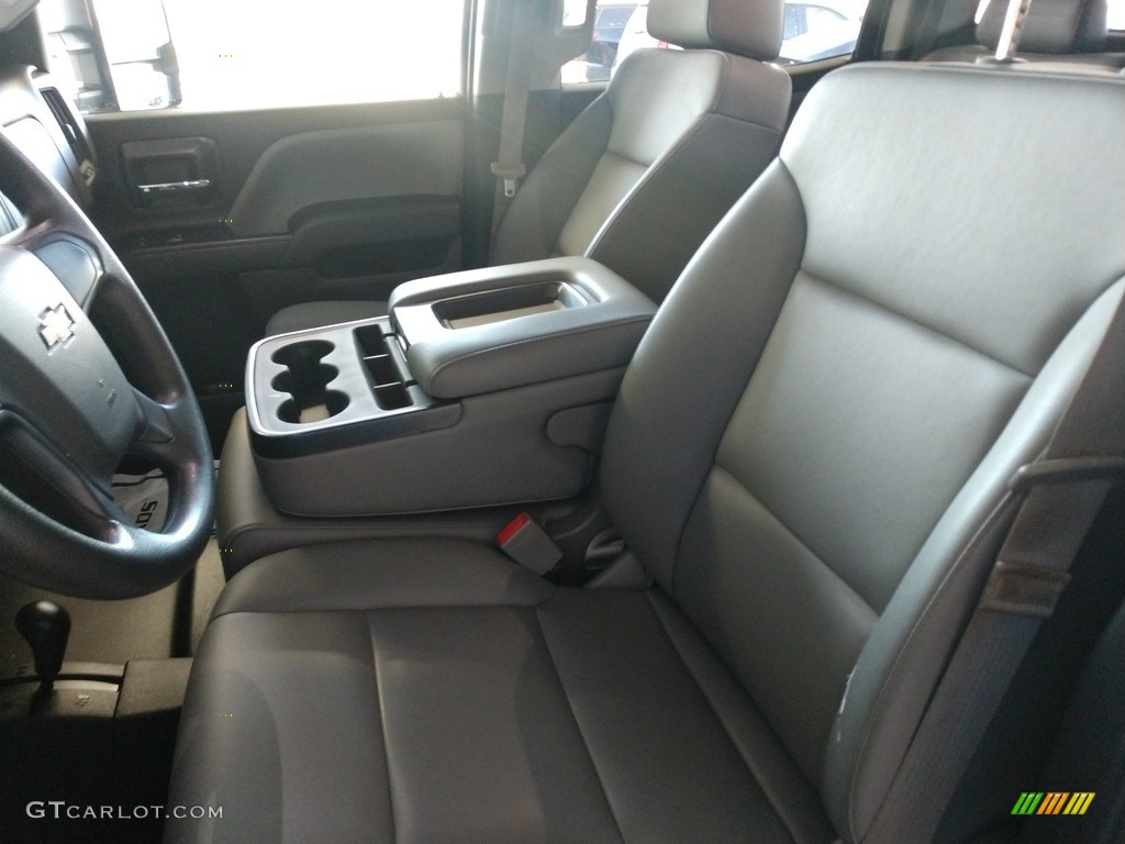 Dark Ash/Jet Black Interior 2016 Chevrolet Silverado 3500HD WT Crew Cab 4x4 Photo #140175733