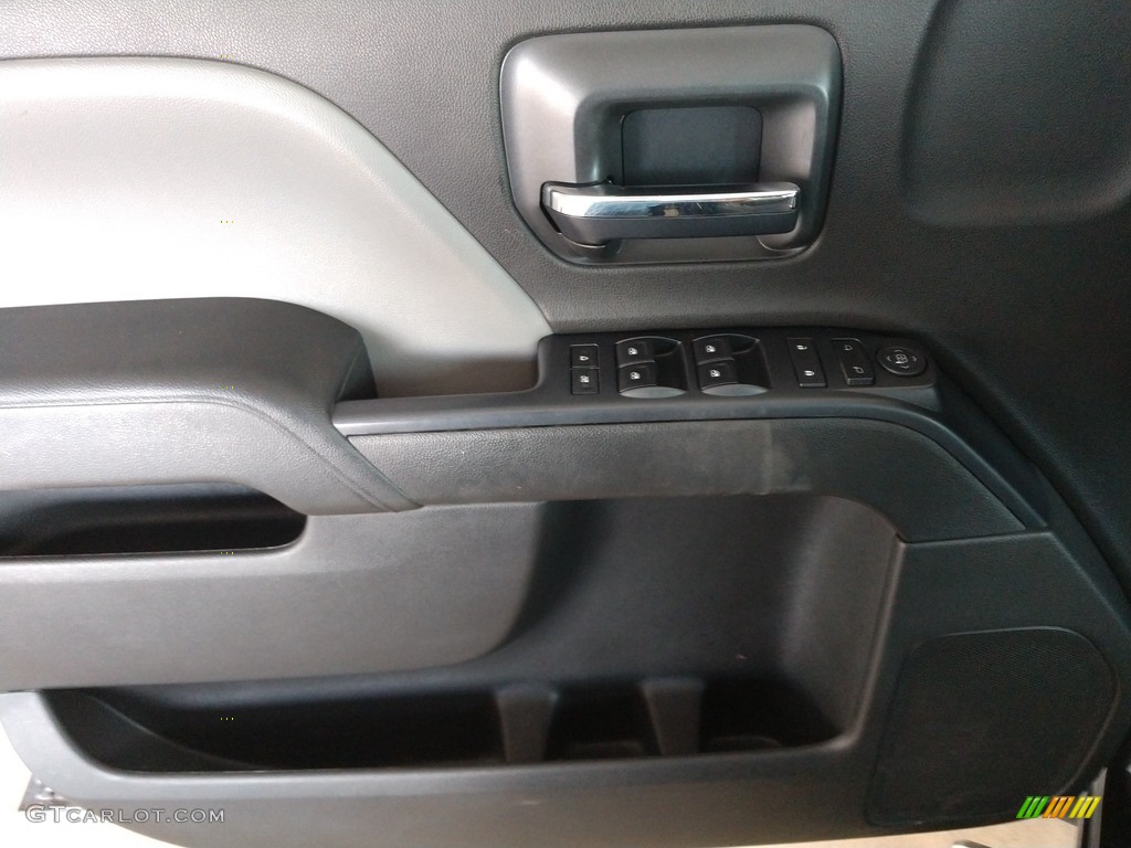 2016 Chevrolet Silverado 3500HD WT Crew Cab 4x4 Dark Ash/Jet Black Door Panel Photo #140175917