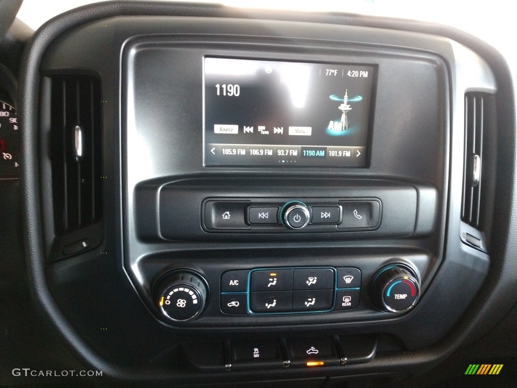 2016 Chevrolet Silverado 3500HD WT Crew Cab 4x4 Controls Photo #140176043