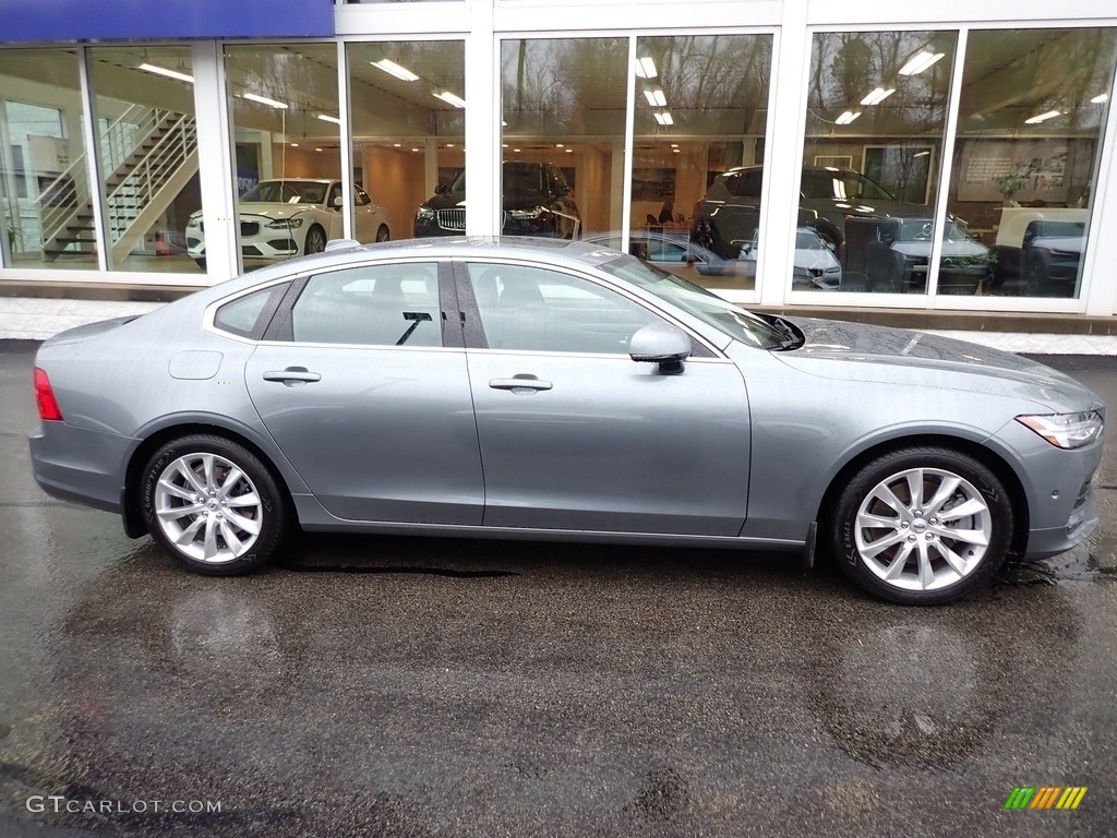 Osmium Grey Metallic 2017 Volvo S90 T6 AWD Exterior Photo #140176705