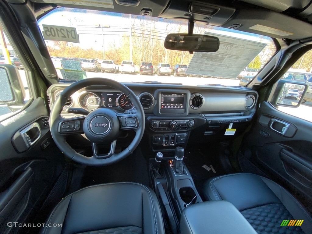 Black Interior 2021 Jeep Wrangler Sport 4x4 Photo #140176943
