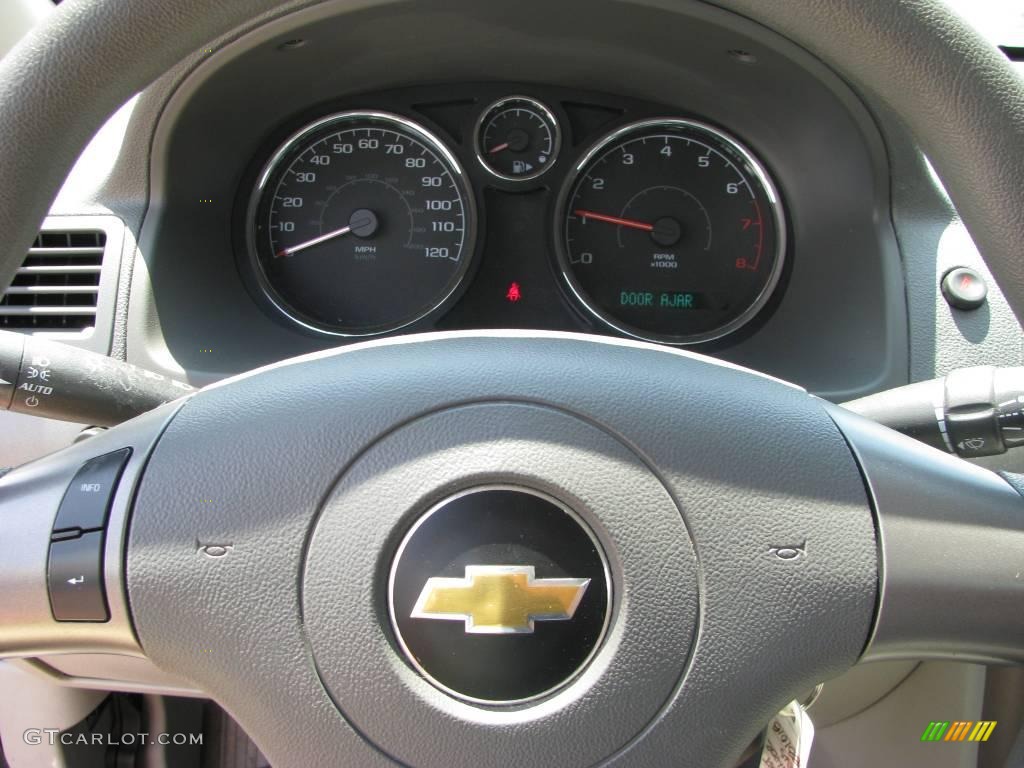 2007 Cobalt LS Sedan - Ultra Silver Metallic / Gray photo #17