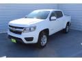 2019 Summit White Chevrolet Colorado LT Crew Cab  photo #4