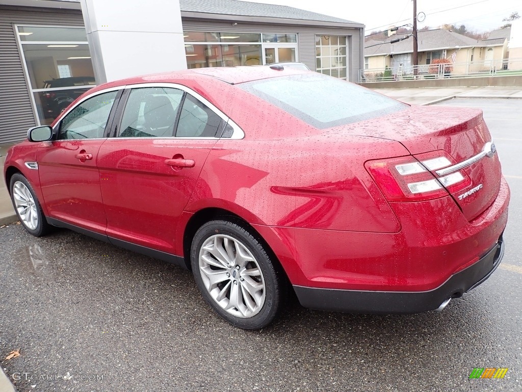 2019 Taurus Limited AWD - Ruby Red / Charcoal Black photo #2