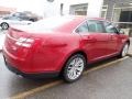 2019 Ruby Red Ford Taurus Limited AWD  photo #3