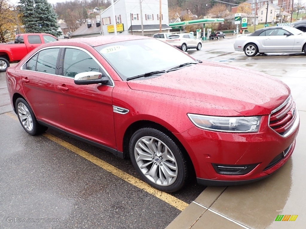 2019 Taurus Limited AWD - Ruby Red / Charcoal Black photo #4