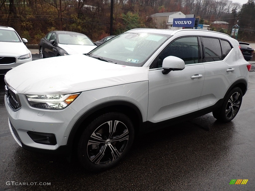 Glacier Silver Metallic 2021 Volvo XC40 T5 Inscription AWD Exterior Photo #140178140