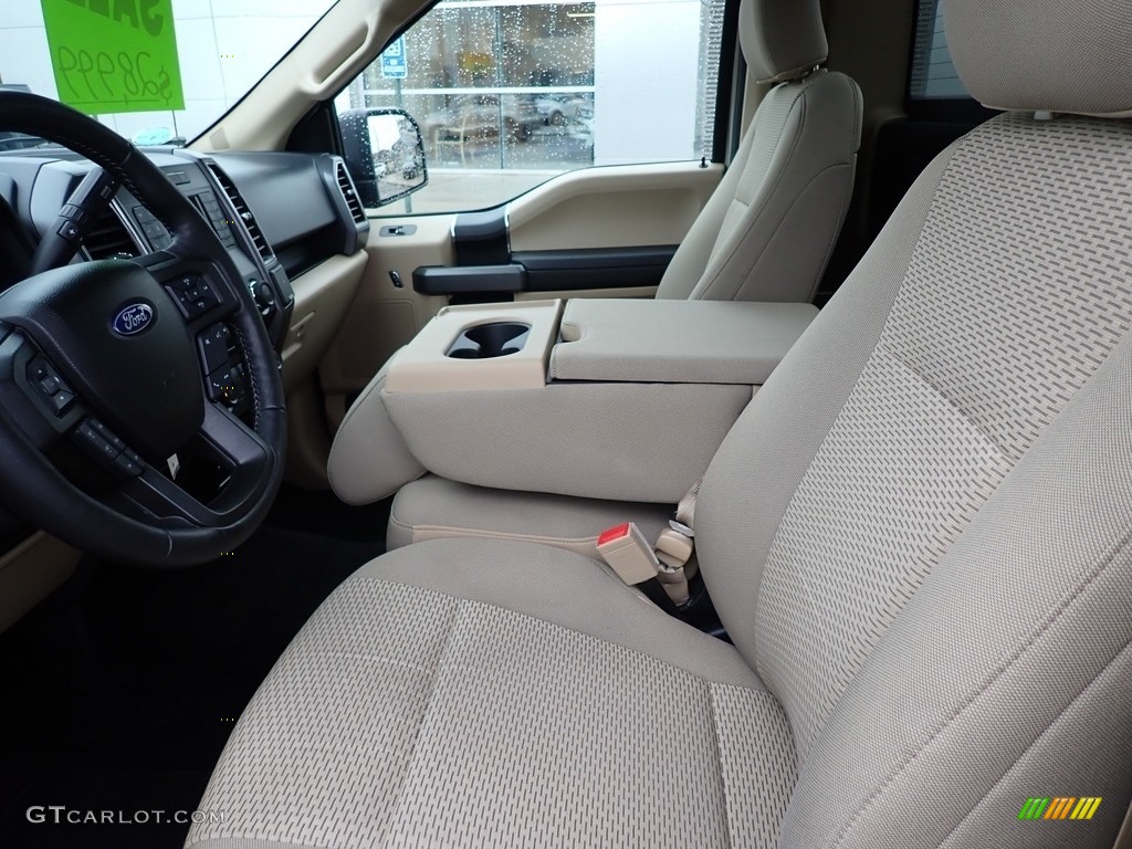 2018 Ford F150 XLT Regular Cab Front Seat Photo #140178239