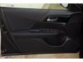 Black 2017 Honda Accord LX Sedan Door Panel
