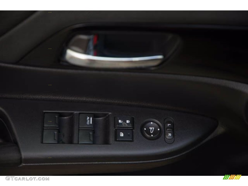 2017 Honda Accord LX Sedan Black Door Panel Photo #140178410