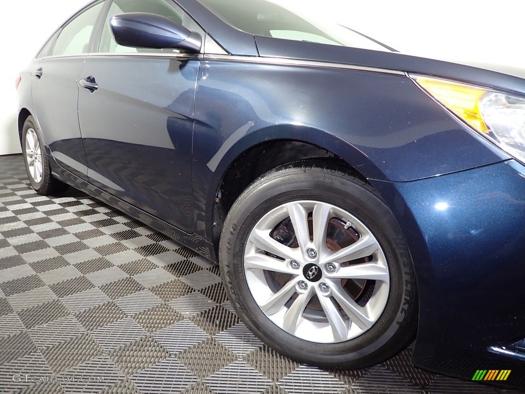 2011 Sonata GLS - Indigo Blue Pearl / Gray photo #3