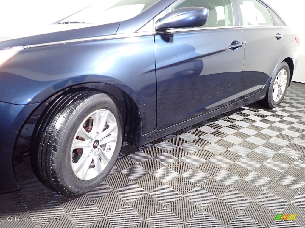 2011 Sonata GLS - Indigo Blue Pearl / Gray photo #8
