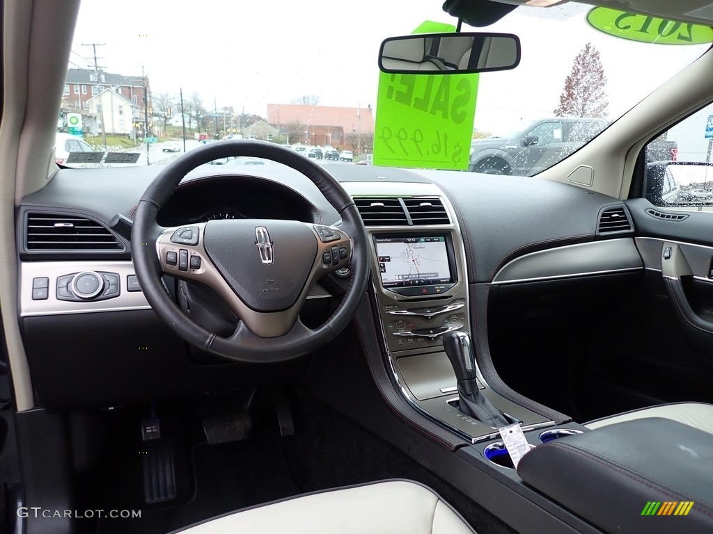 2015 Lincoln MKX AWD Light Stone/Medium Light Stone Dashboard Photo #140178764