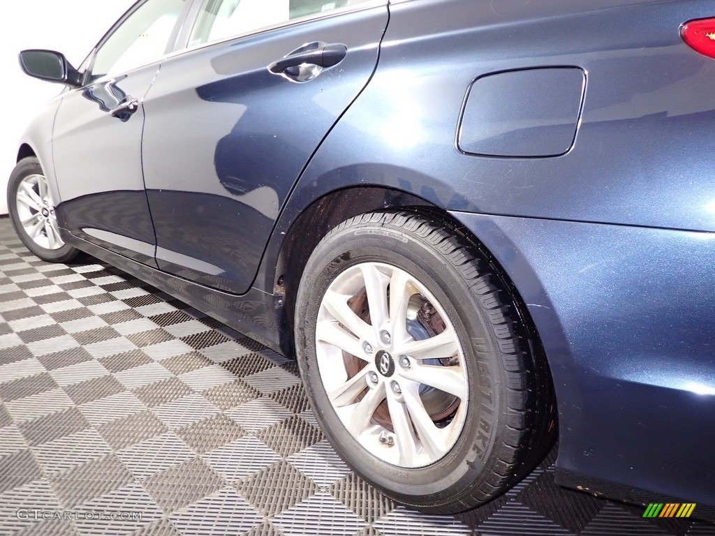 2011 Sonata GLS - Indigo Blue Pearl / Gray photo #10