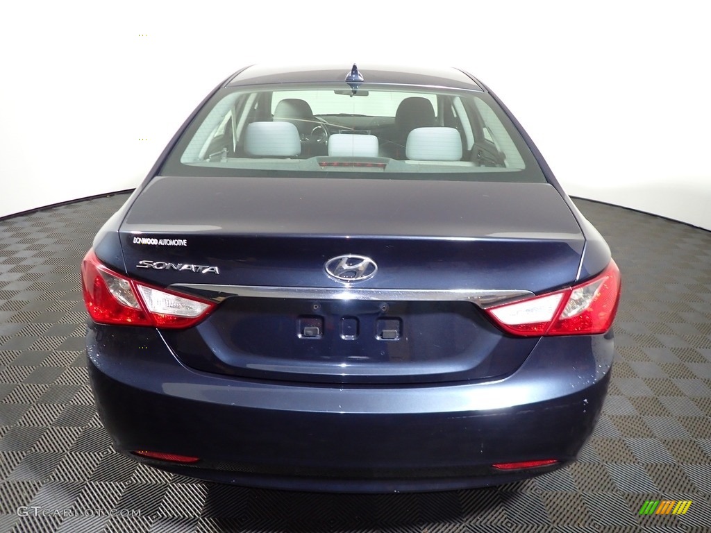 2011 Sonata GLS - Indigo Blue Pearl / Gray photo #11