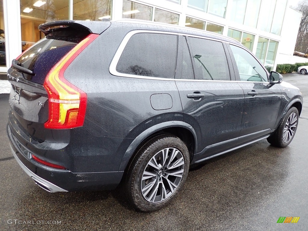 2021 XC90 T6 AWD Momentum - Savile Gray Metallic / Maroon Brown/Charcoal photo #2