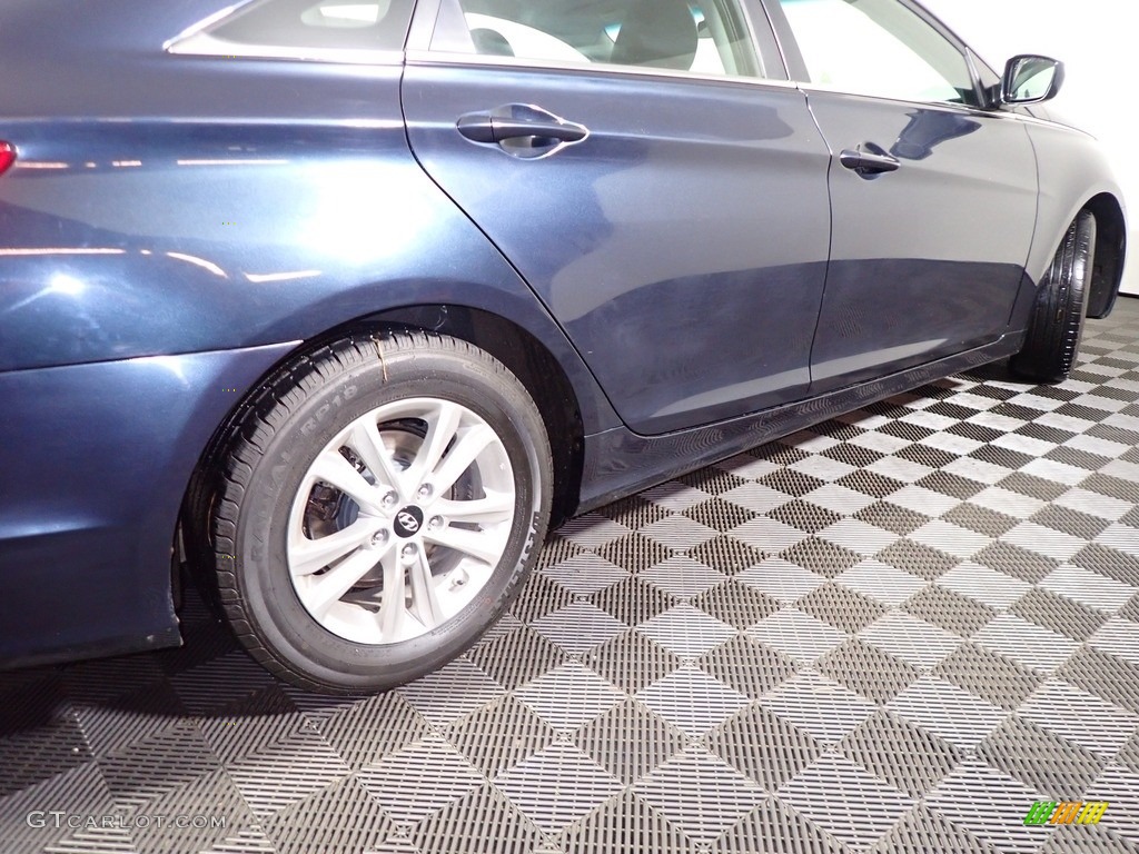 2011 Sonata GLS - Indigo Blue Pearl / Gray photo #15