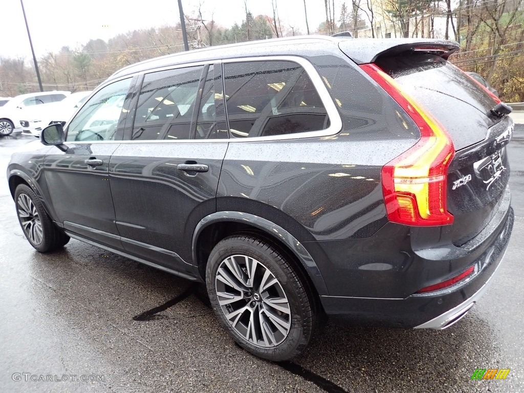 2021 XC90 T6 AWD Momentum - Savile Gray Metallic / Maroon Brown/Charcoal photo #4
