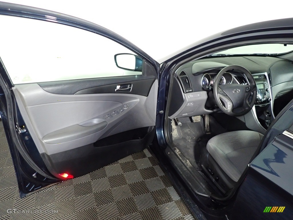 2011 Sonata GLS - Indigo Blue Pearl / Gray photo #16