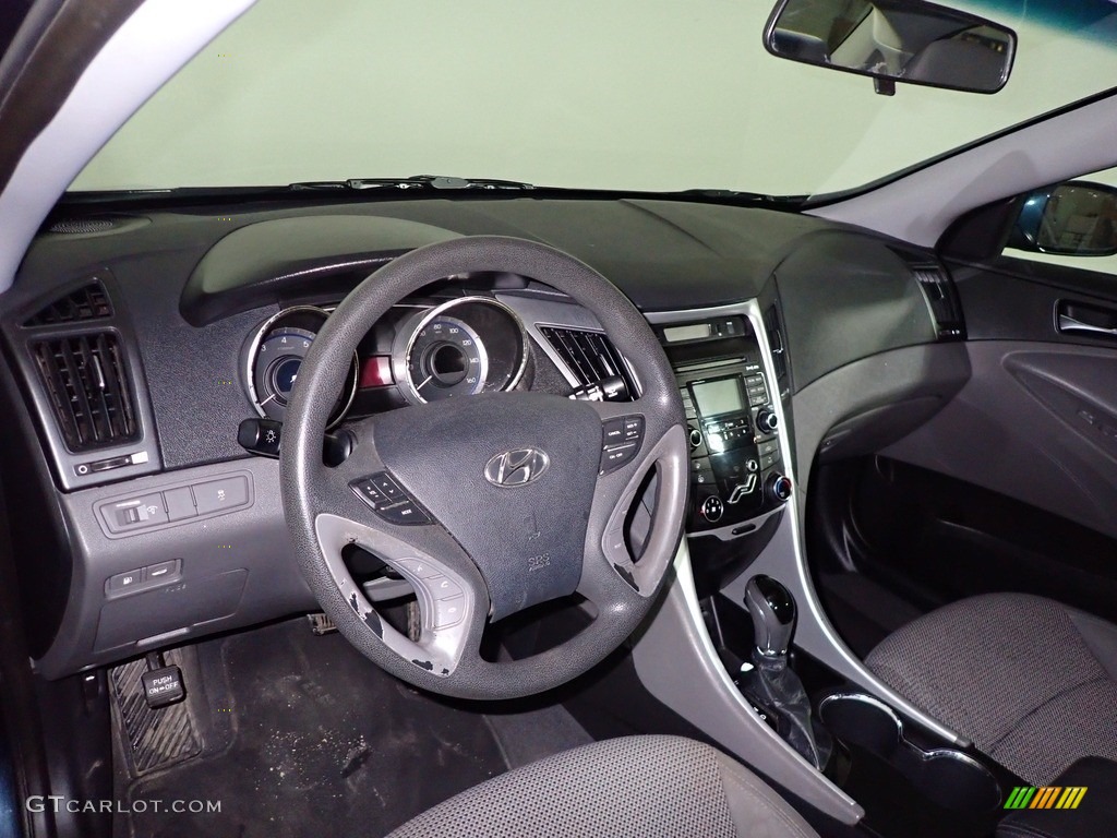 2011 Sonata GLS - Indigo Blue Pearl / Gray photo #18