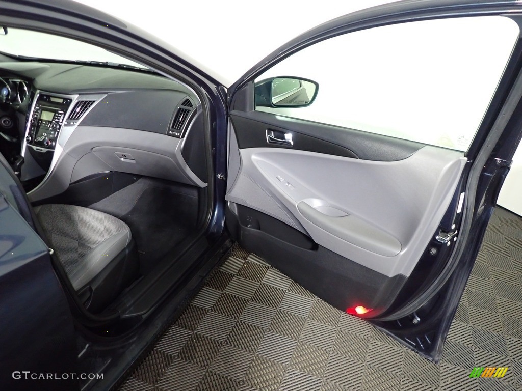 2011 Sonata GLS - Indigo Blue Pearl / Gray photo #24