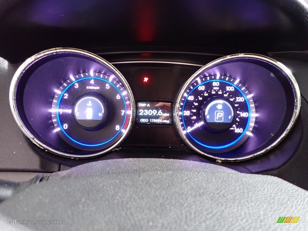 2011 Sonata GLS - Indigo Blue Pearl / Gray photo #27