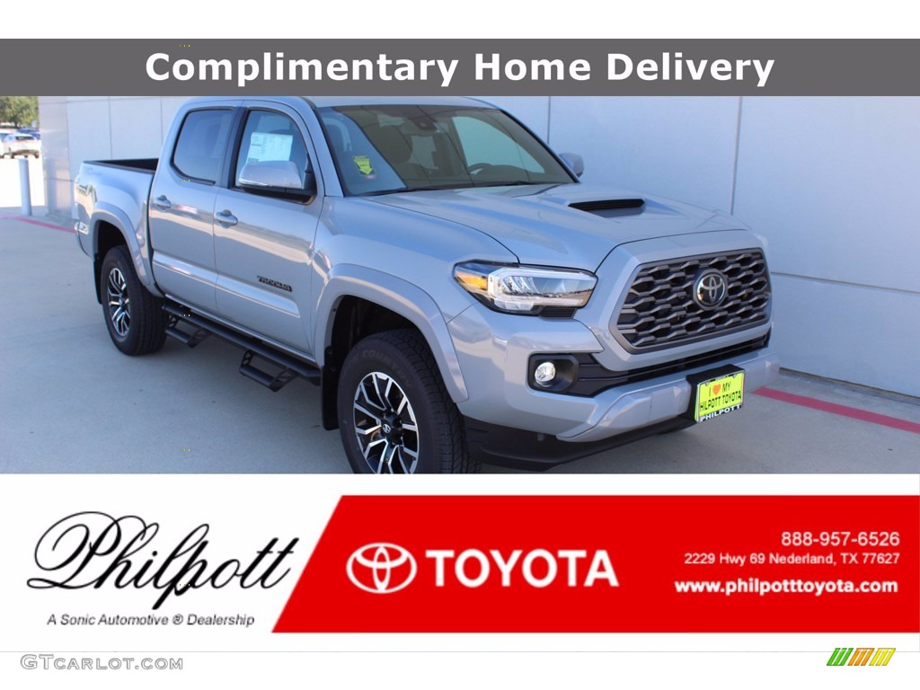 2021 Tacoma TRD Sport Double Cab - Cement / TRD Cement/Black photo #1