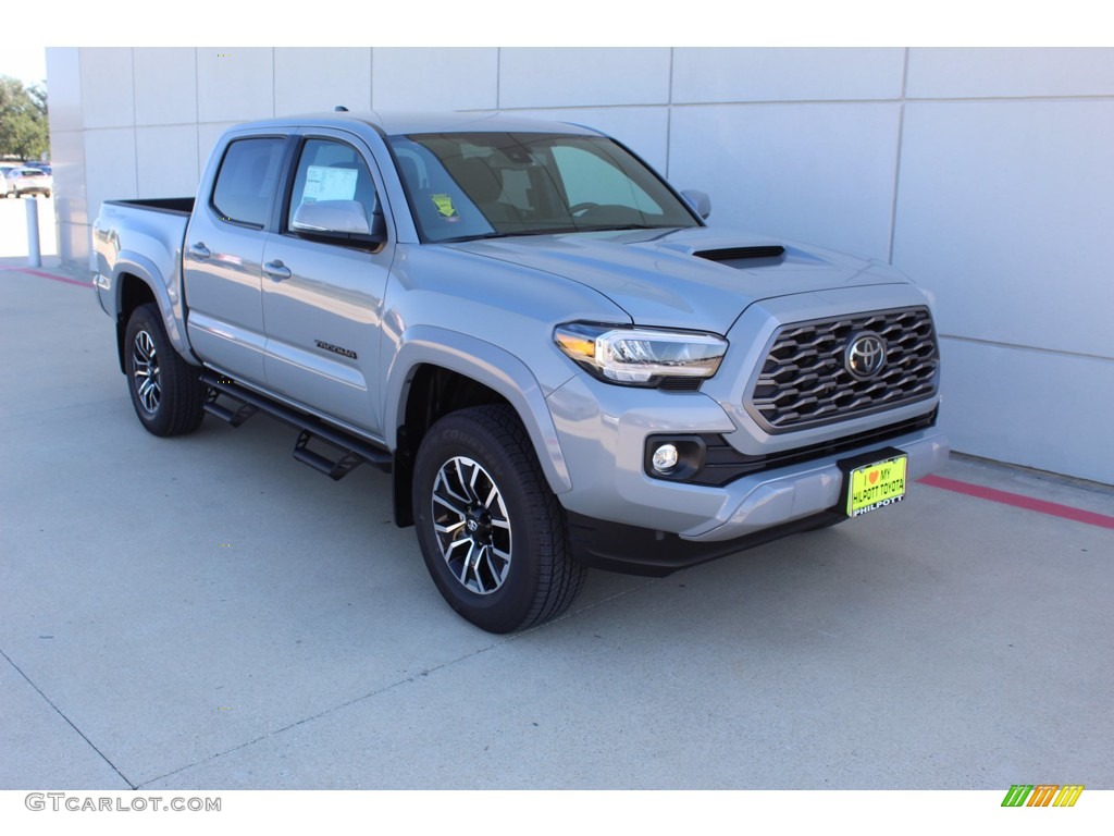 Cement 2021 Toyota Tacoma TRD Sport Double Cab Exterior Photo #140179610