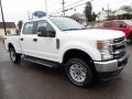 Oxford White - F250 Super Duty XL Crew Cab 4x4 Photo No. 8