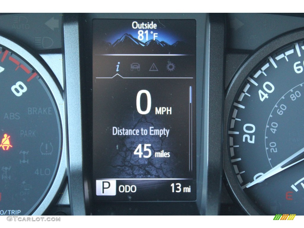 2021 Toyota Tacoma TRD Sport Double Cab Gauges Photo #140179919