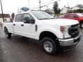 Oxford White - F250 Super Duty XL Crew Cab 4x4 Photo No. 8