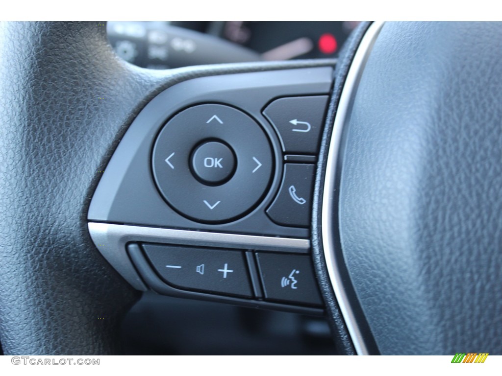 2021 Toyota Camry LE Ash Steering Wheel Photo #140180414