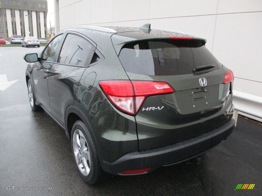 2017 HR-V EX-L AWD - Misty Green Pearl / Black photo #3