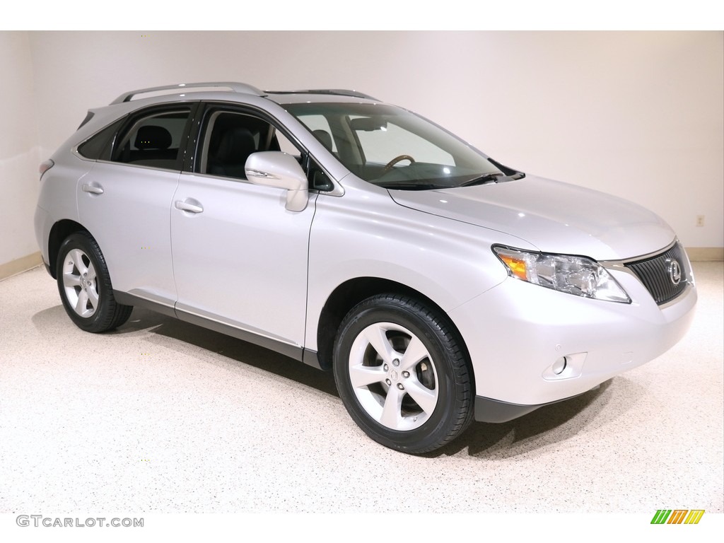 2011 RX 350 AWD - Tungsten Silver Pearl / Black photo #1