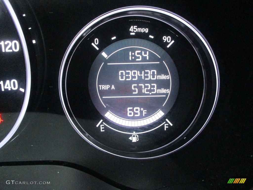 2017 HR-V EX-L AWD - Misty Green Pearl / Black photo #20