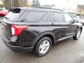 2021 Agate Black Metallic Ford Explorer XLT 4WD  photo #6