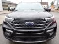 2021 Agate Black Metallic Ford Explorer XLT 4WD  photo #9