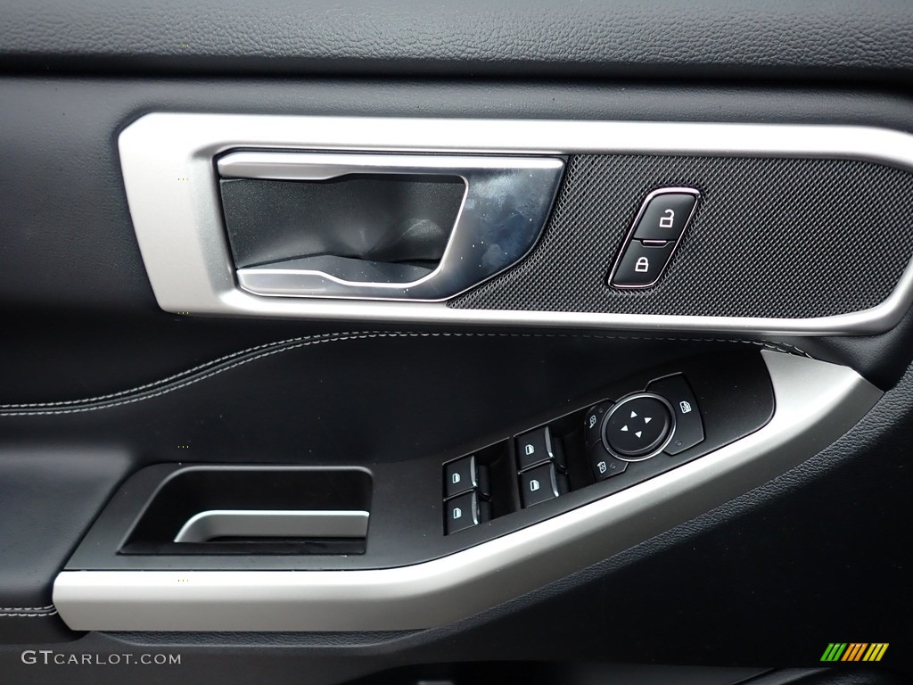 2021 Explorer XLT 4WD - Agate Black Metallic / Ebony photo #14