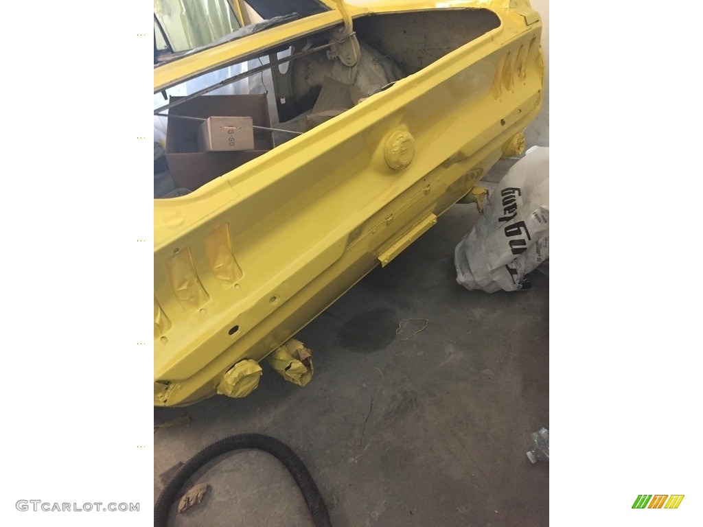 1968 Mustang Coupe - Yellow / Black photo #29