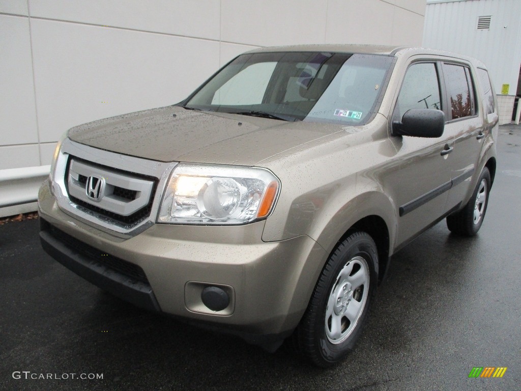 2010 Pilot LX 4WD - Mocha Metallic / Beige photo #10