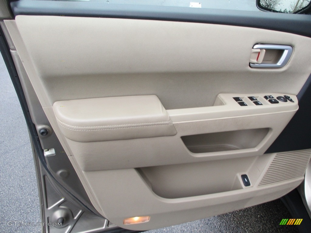 2010 Pilot LX 4WD - Mocha Metallic / Beige photo #11