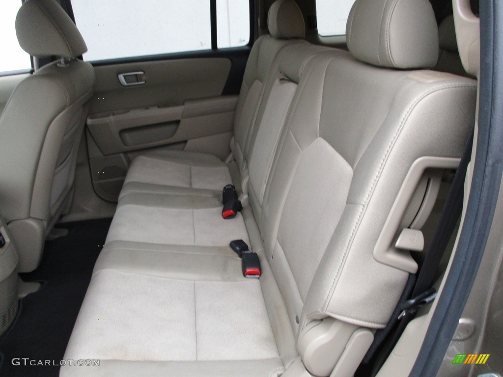 2010 Pilot LX 4WD - Mocha Metallic / Beige photo #13