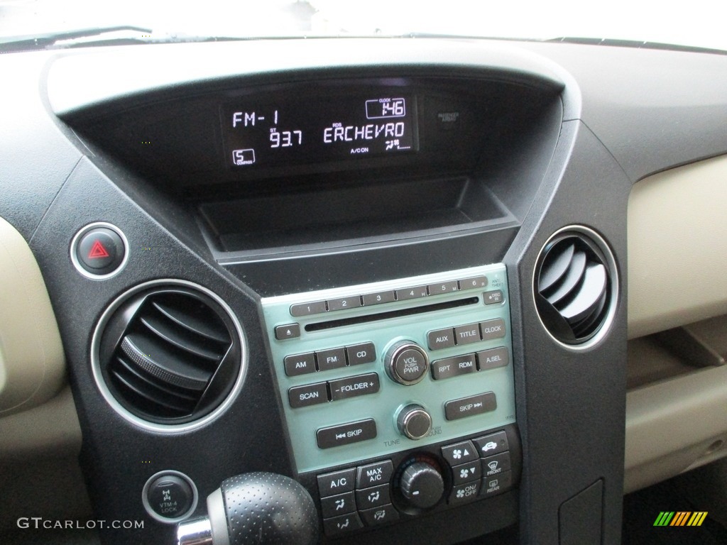 2010 Pilot LX 4WD - Mocha Metallic / Beige photo #16
