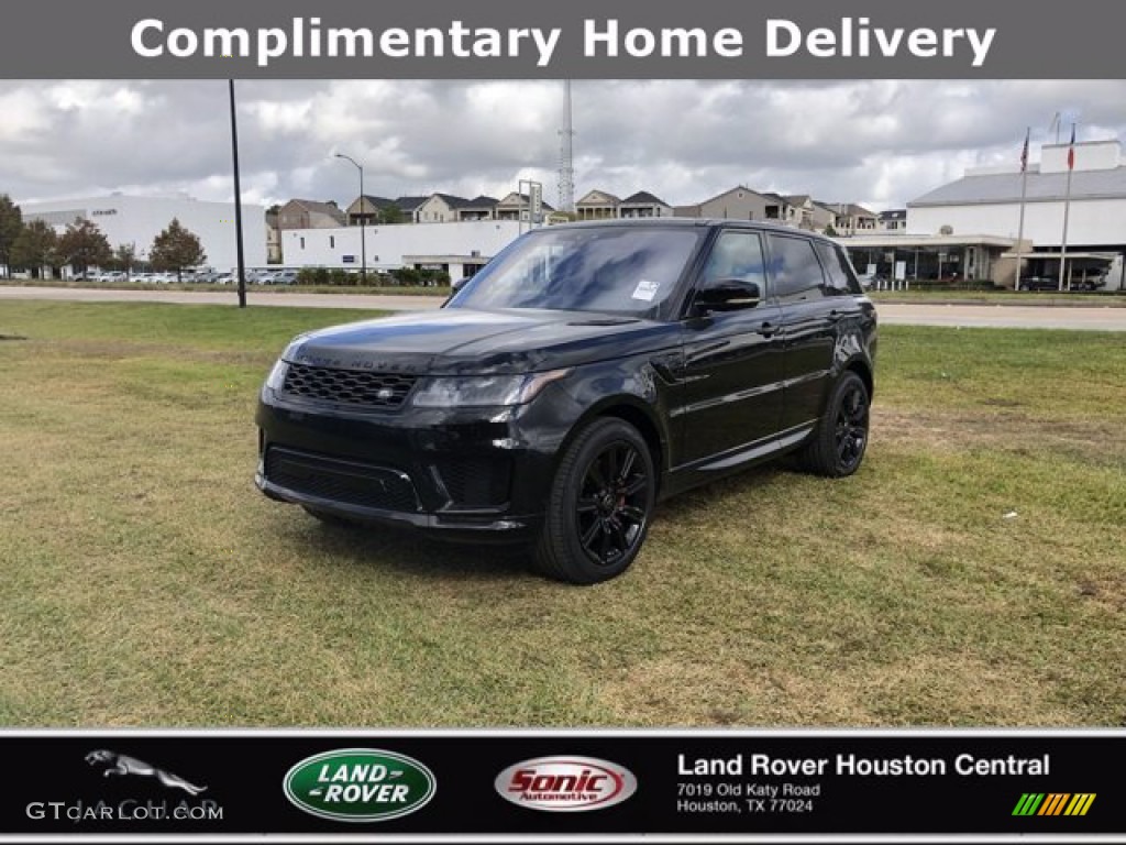 2021 Range Rover Sport HST - Santorini Black Metallic / Ivory/Ebony photo #1