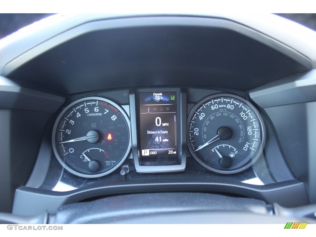 2021 Toyota Tacoma TRD Sport Double Cab 4x4 Gauges Photo #140183243