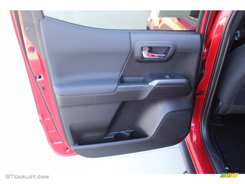 2021 Toyota Tacoma TRD Sport Double Cab 4x4 TRD Cement/Black Door Panel Photo #140183357
