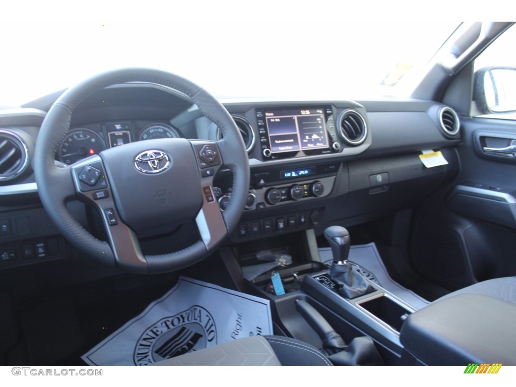 2021 Toyota Tacoma TRD Sport Double Cab 4x4 TRD Cement/Black Dashboard Photo #140183399