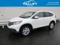 2013 White Diamond Pearl Honda CR-V EX AWD  photo #1