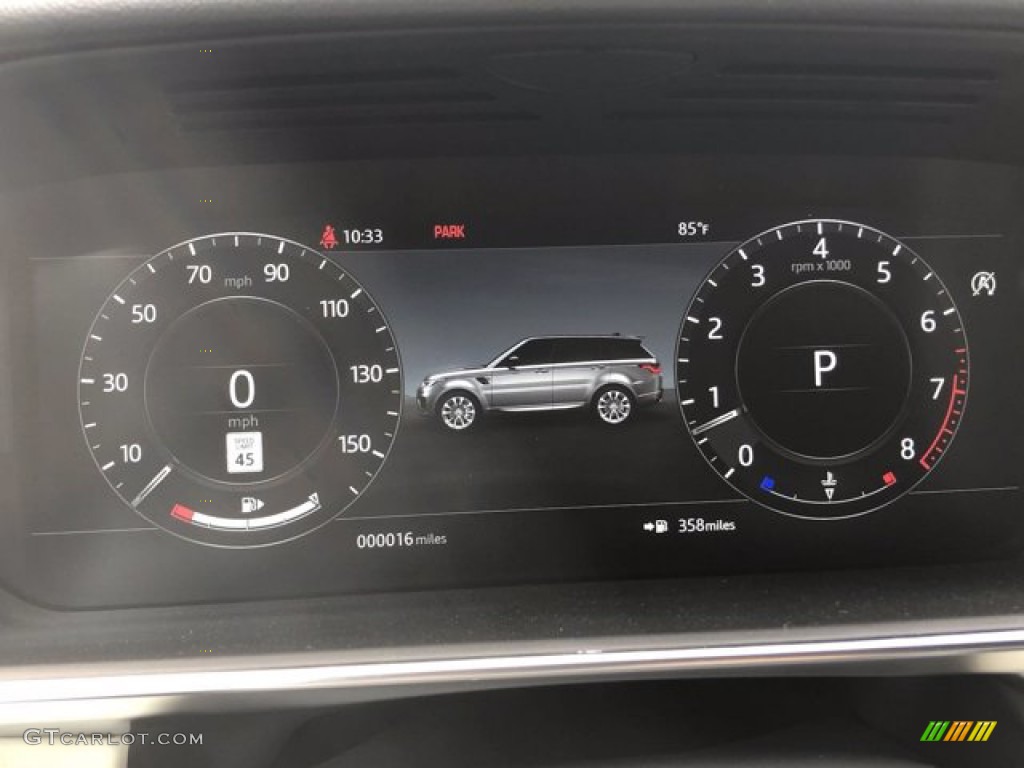2021 Land Rover Range Rover Sport HST Gauges Photo #140183549